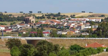 Vista de Aljucén