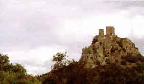 Foto: Vista del Castillo de Almorchón