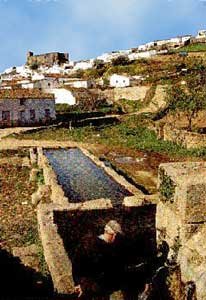 Foto: Vista de Segura de León