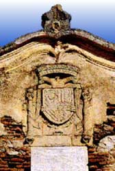 Detalle del convento franciscano de San Ildefonso