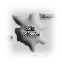 Mapa de la comarca de Zafra - Ro Bodin