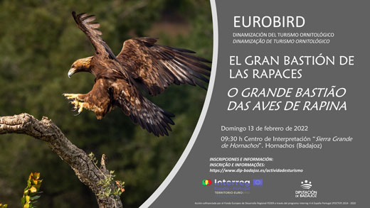 Eurobird. Programa de dinamización de turismo ornitológico: Sierras Centrales el gran bastion de las rapaces en Badajoz