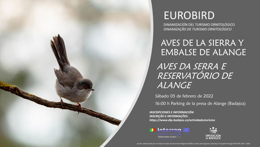 Eurobird. Programa de dinamización de turismo ornitológico: Aves de la sierra y embalse Alange