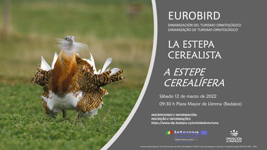 Eurobird. Programa de dinamización de turismo ornitológico: Las seudoestepas cerealistas