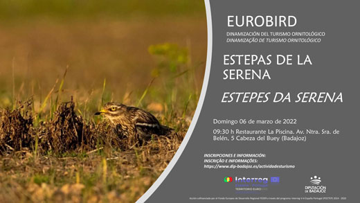 Eurobird. Programa de dinamización de turismo ornitológico: Estepas de La Serena