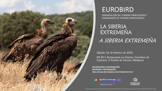 Eurobird. Programa de dinamización de turismo ornitológico: La Siberia extremeña
