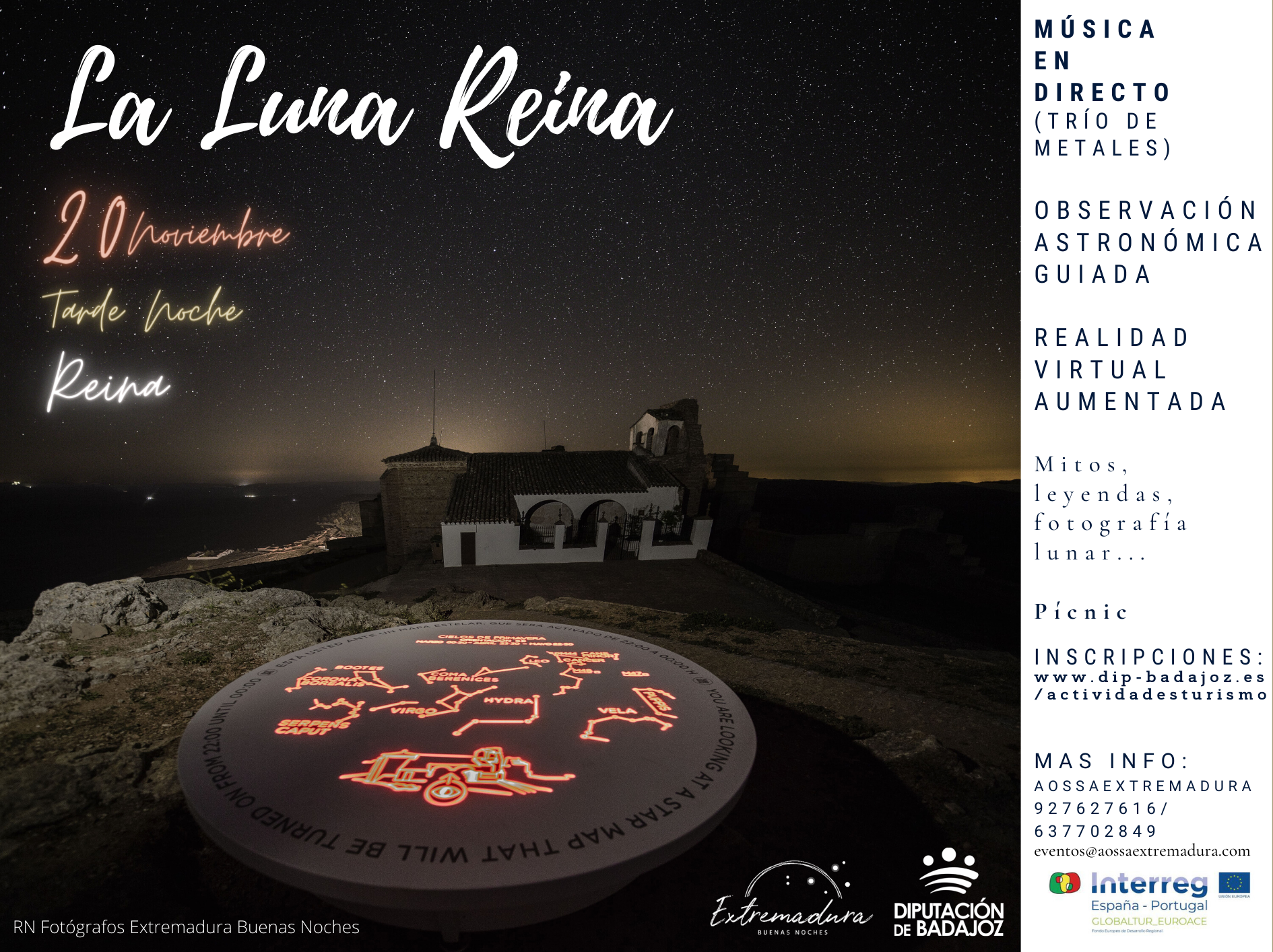 Portada Globaltur. Experiencias astroturísticas transfronterizas: La Luna Reina