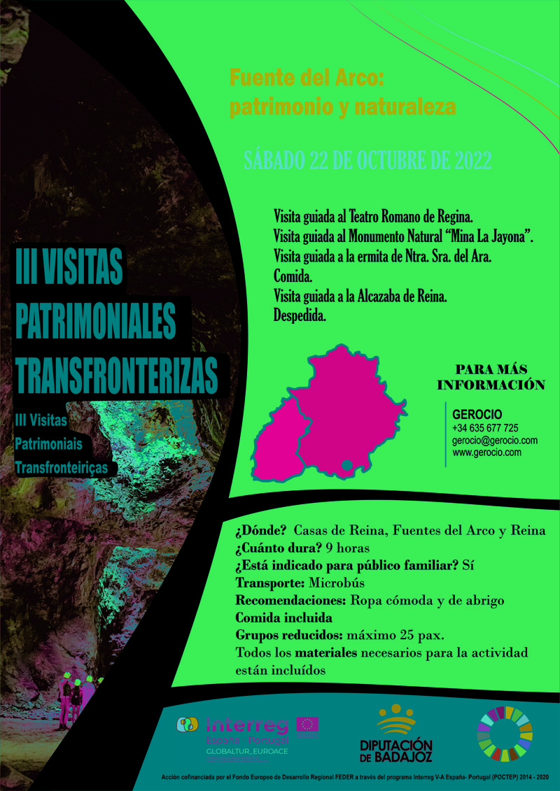 Portada Globaltur. III Programa de Visitas Patrimoniales Turísticas: Fuente del Arco