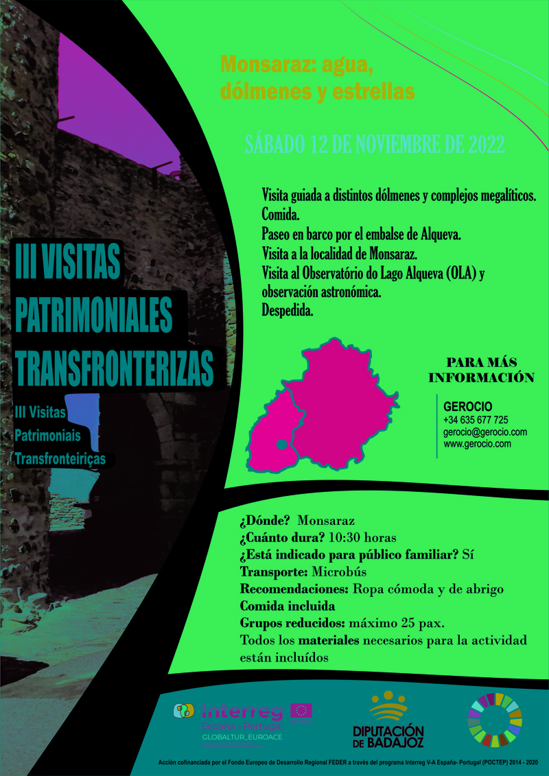 Portada Globaltur. III Programa de Visitas Patrimoniales Turísticas: Campo Maior