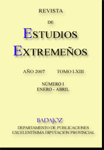 Revsita de Estudios Extremeños