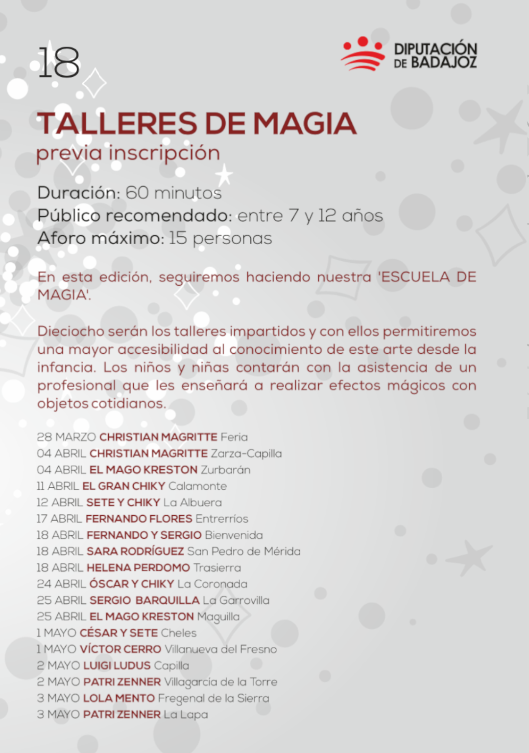 Talleres de Magia