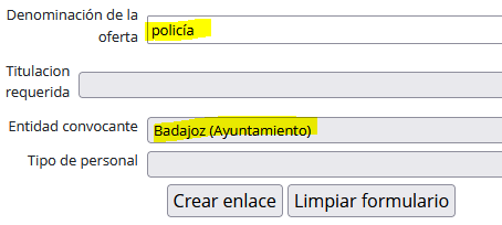 Ejemplo - cumplimentar formulario