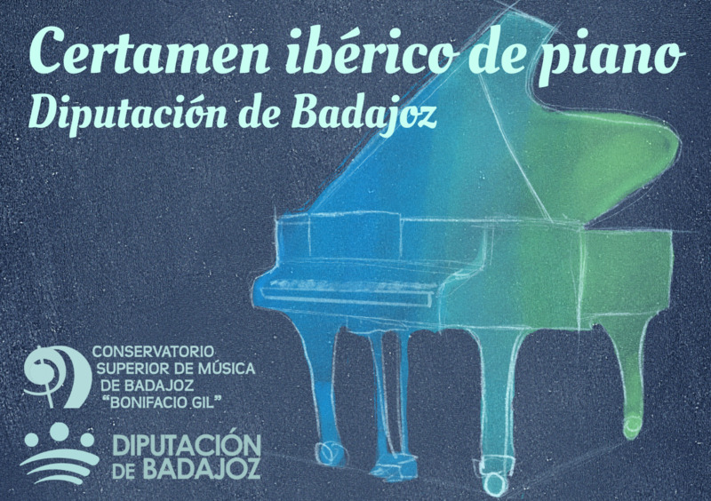 Cartel Certamen Ibérico de Piano