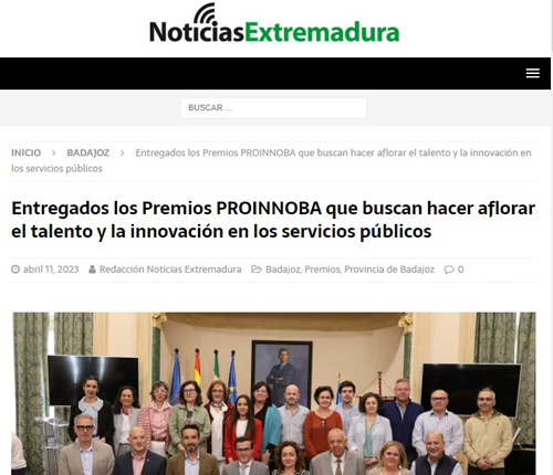 Noticia en Noticias Extremadura