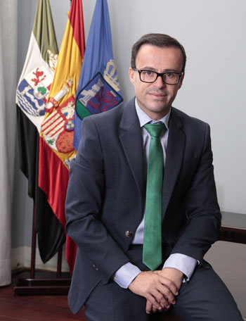 Miguel Ángel Gallardo Miranda. Presidente de Diputación de Badajoz