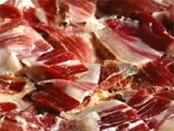 Foto: Plato de jamón