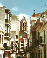 Foto: Vista de las calles de Almendralejo