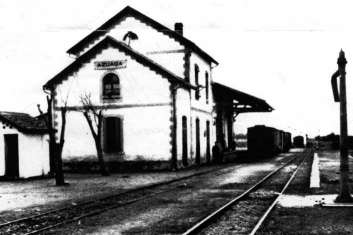 Foto: Antigua estación de ferrocarril de Azuaga