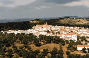 Foto: Calera de León. Vista parcial