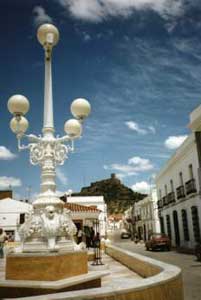 Foto: Detalle de la farola del Terrero