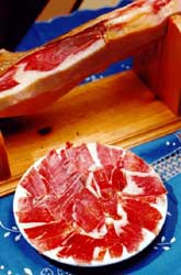 Foto: Plato de jamón