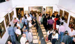 Foto: Sala de exposiciones en el Museo