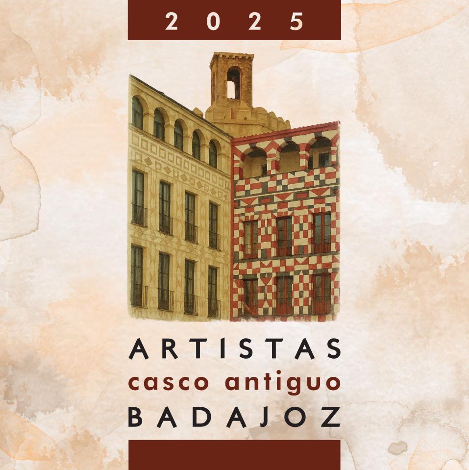 Portada XVIII Artistas del Casco Antiguo de Badajoz