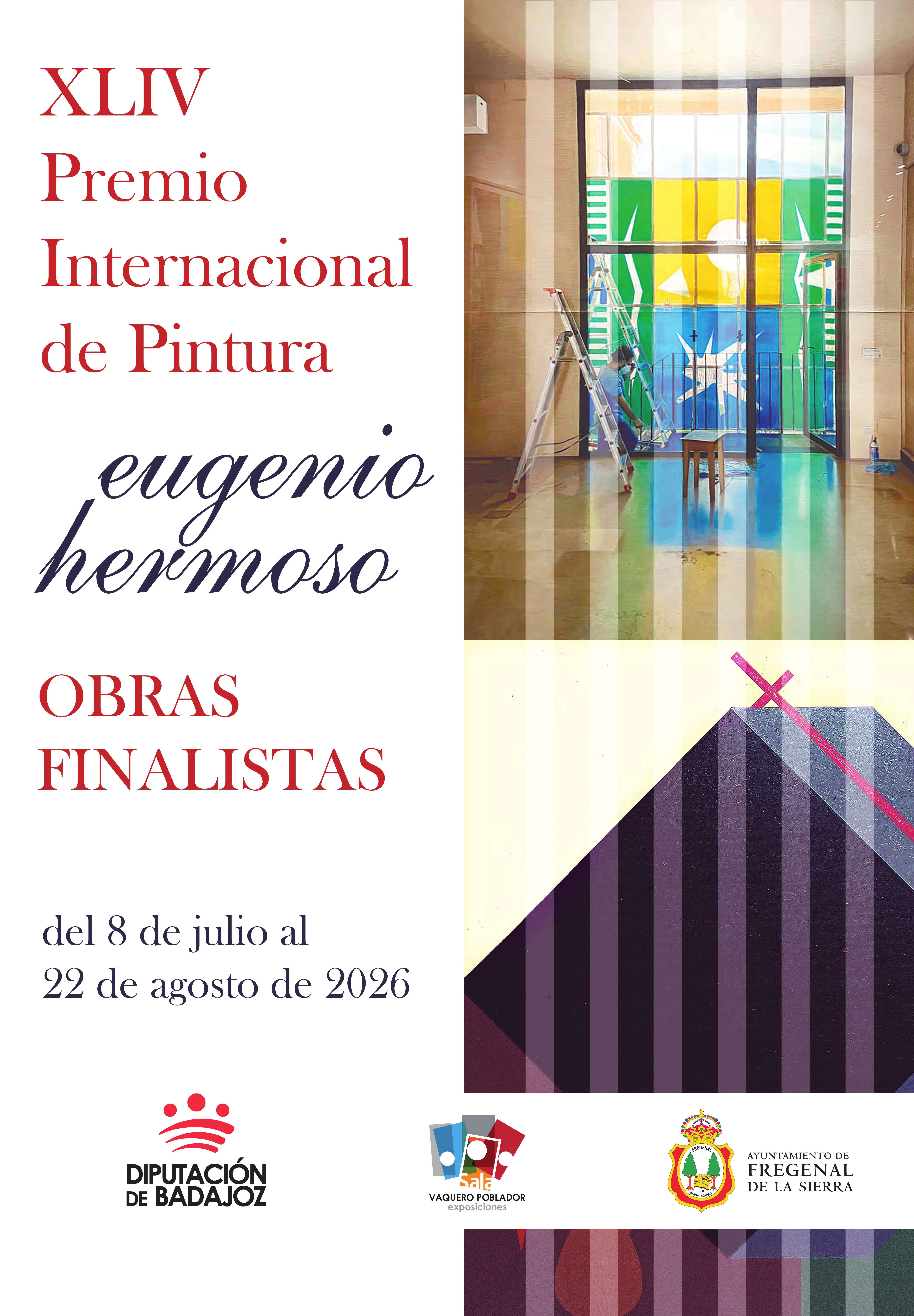 Finalistas del XLIV Premio Internacional de Pintura Eugenio Hermoso